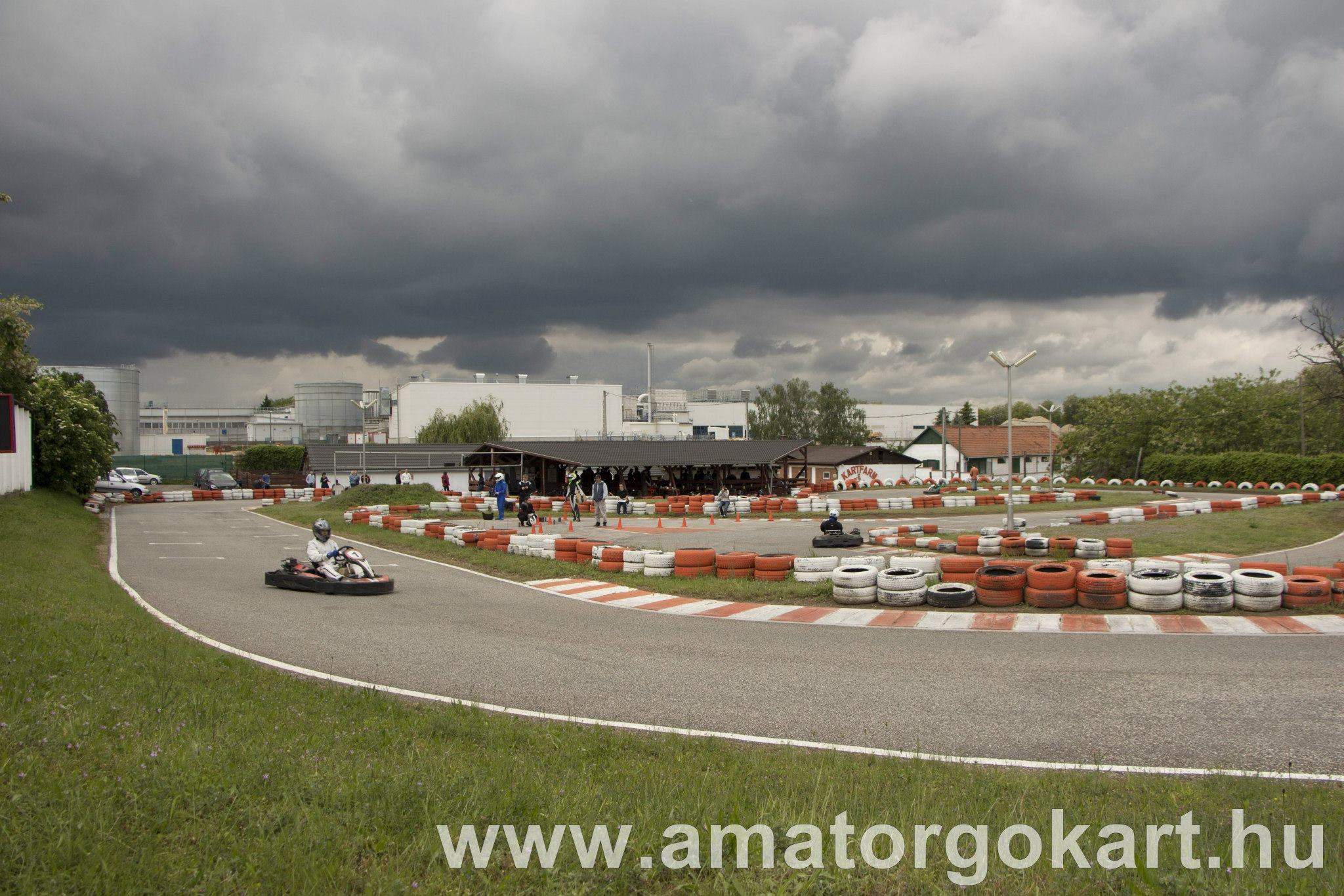 Szabadedzések a Kart Farmon 2015.05.08-án, pénteken.