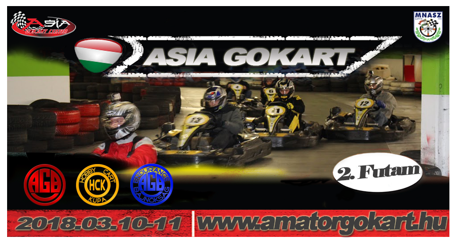 2. futam – Asia gokart rev. (2018.03.09-03.11)