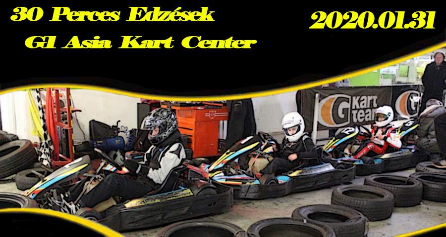 Asia Gokart szabadedzés 4 (2020.01.31)