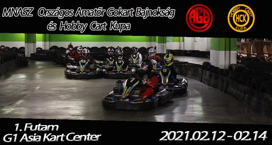 1. futam – G1 Asia Kart Center (2021.02.12-02.14)