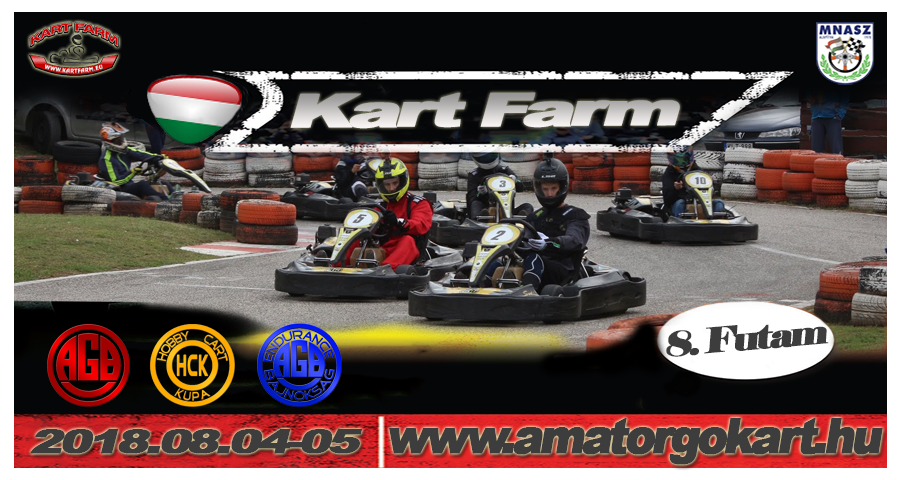 8. futam – Kart Farm (2018.08.03-08.05)