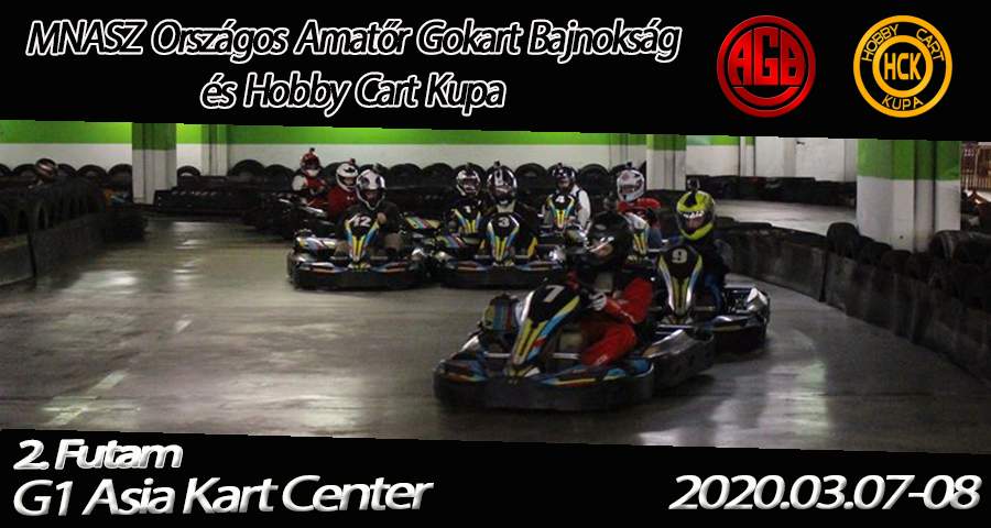 2. futam – G1 Asia Kart Center (2020.03.07-03.08)