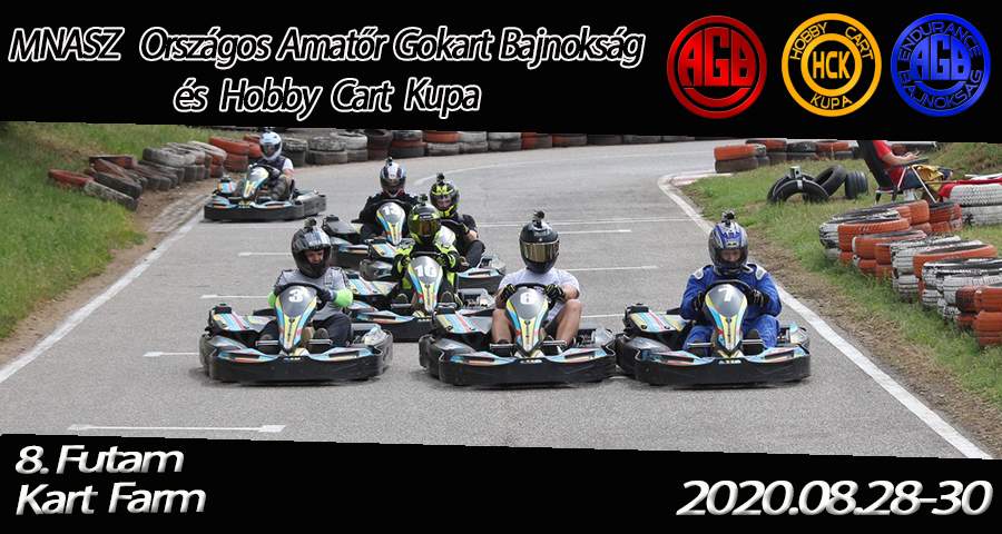 8. futam – Kart Farm (2020.08.28-08.30)