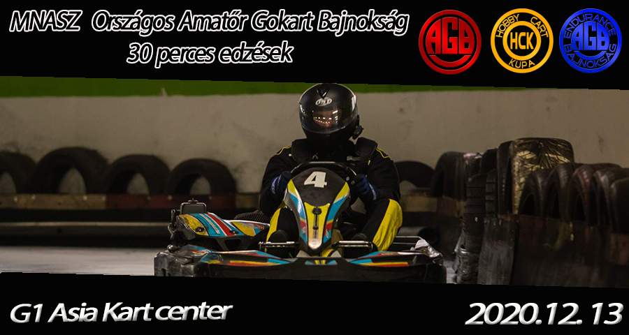 Asia Gokart szabadedzés (2020.12.13)
