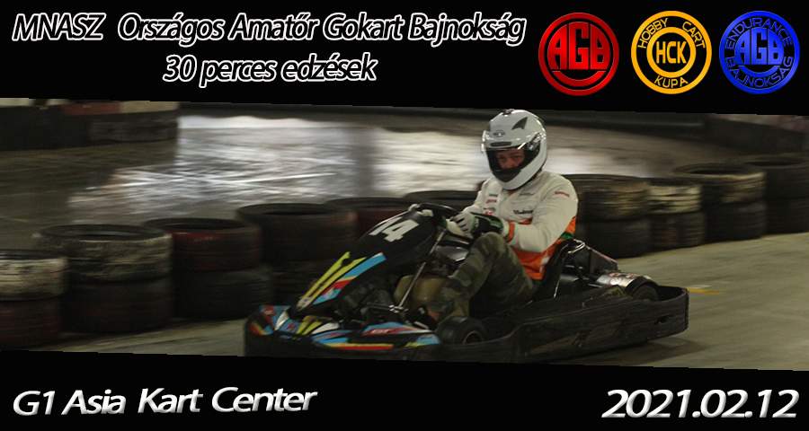 Asia Gokart szabadedzés (2021.02.12 péntek)