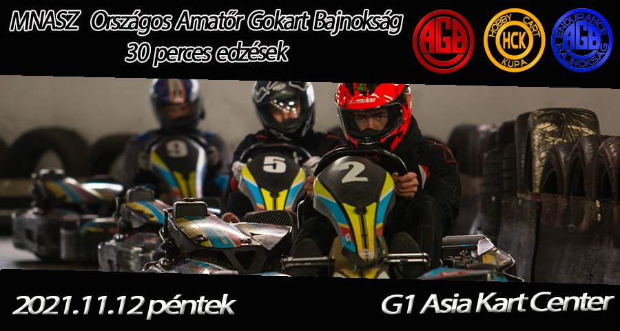 Asia Gokart szabadedzés (2021.11.12)