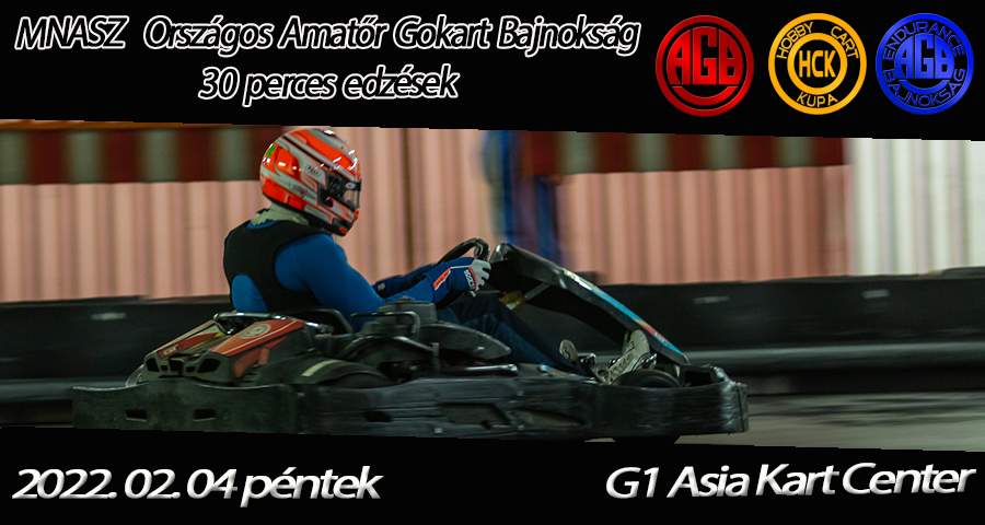 Asia Gokart szabadedzés (2022.02.04)
