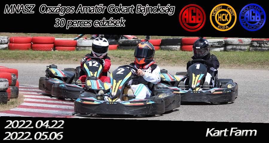 Szabadedzések a Kart Farmon (04.22 és 05.06)