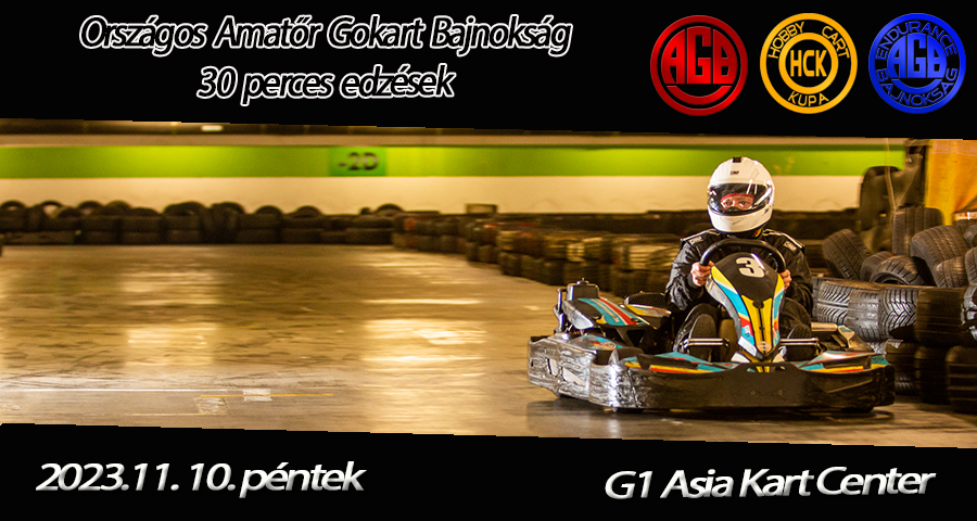 Asia Gokart szabadedzés (2023.11.10)